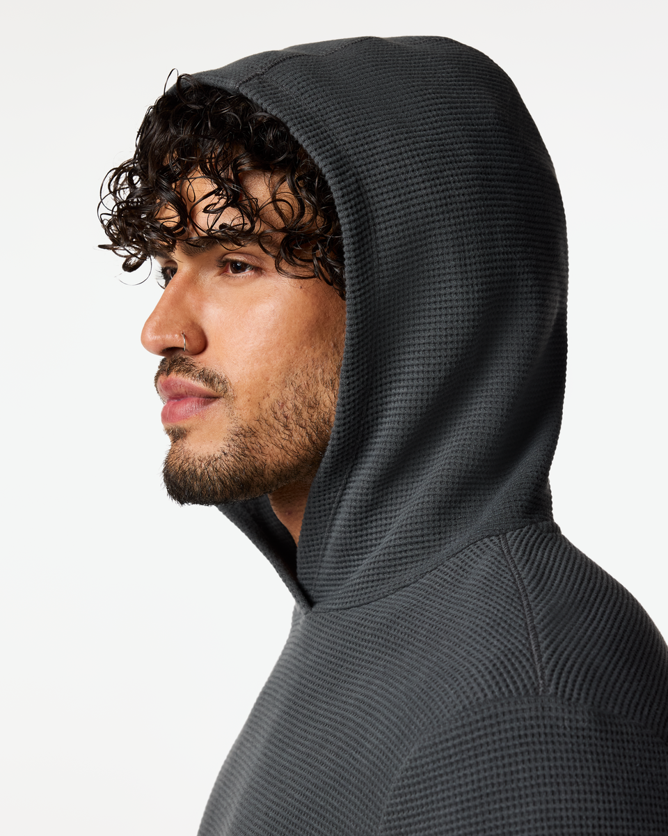 Atajo Long-Sleeve Waffle Hoodie - Men's