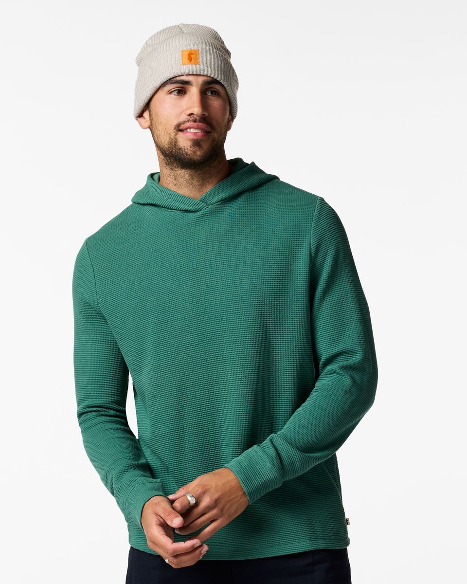 Atajo Long-Sleeve Waffle Hoodie - Men's