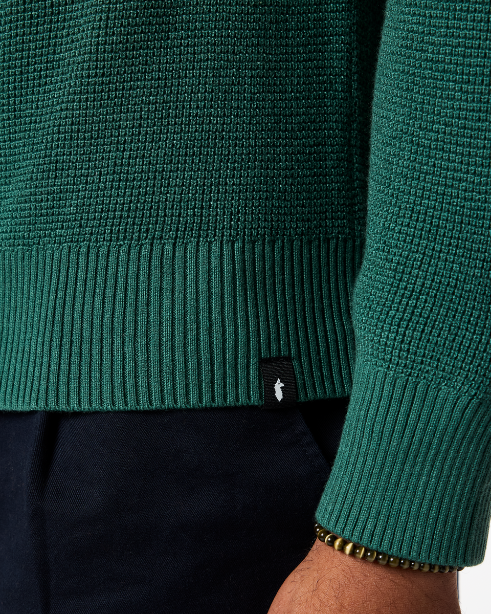 Libre Waffle Crew Sweater - Men's
