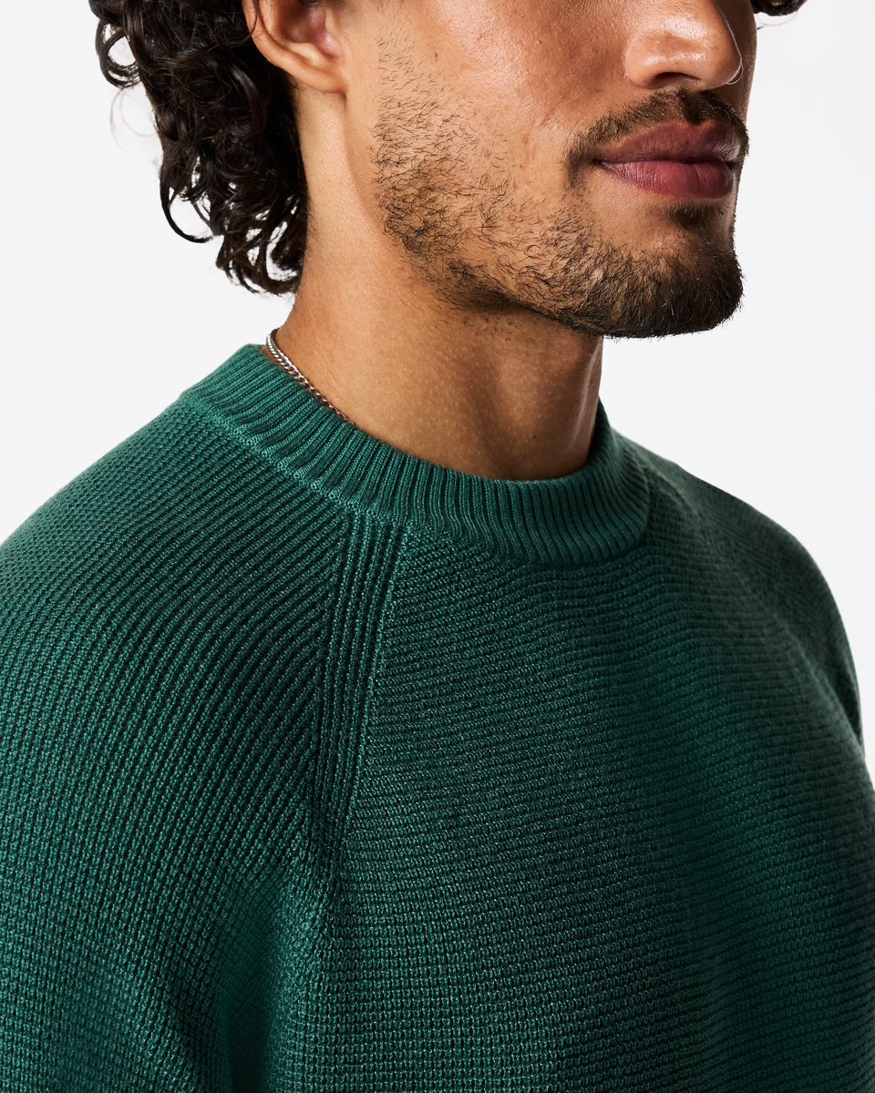 Libre Waffle Crew Sweater - Men's