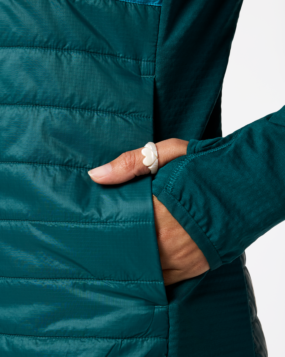 Acodo Hybrid Hooded Jacket - Women's
